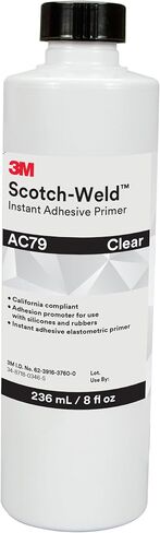 3M Scotch-Weld Instant Adhesive Primer AC79, Clear, 8 fl oz Bottle in Saudi Arabia