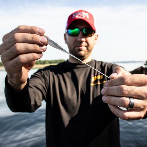 Strike King 3X Baby Z-Too Jerkbait Fishing Lure, 3.5", Salt-Impregnated in Saudi Arabia