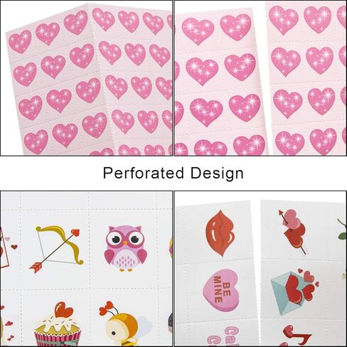 Valentine's Day Bingo Game for Kids 24 Players Valentine Party Game in Kuwait