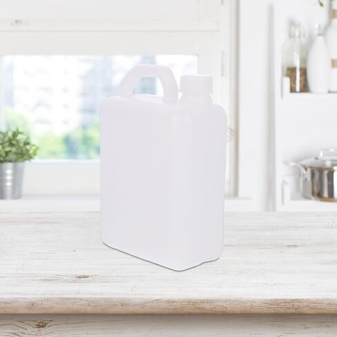 Healvian 1LPlastic Jugs,Reusable Water Oil Sample Bottle,Empty Jug Container Bottle with Airtight Lid,Chemical Container for Laboratory Use,Reagent Bottle Brewing and Winemaking Supplies in Saudi Arabia