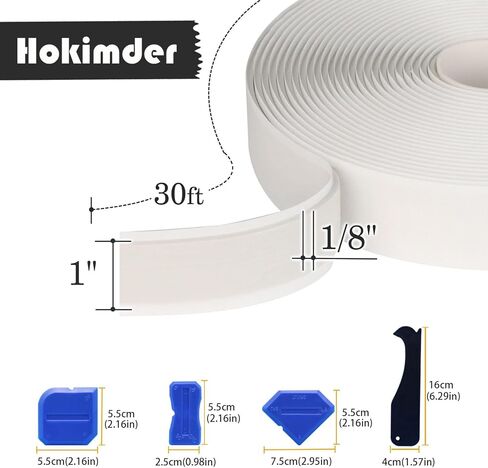 Butyl Seal Putty Tape White 1 Inch x 30 Feet, 4 Roll White Butyl Sealant Tape Perfect Butyl Tape Bulk for RV Roofing Patching Automotive Window Repair, Boat Sealing Glass and EDPM Rubber in Saudi Arabia