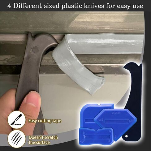 Butyl Seal Putty Tape White 1 Inch x 30 Feet, 4 Roll White Butyl Sealant Tape Perfect Butyl Tape Bulk for RV Roofing Patching Automotive Window Repair, Boat Sealing Glass and EDPM Rubber in Saudi Arabia