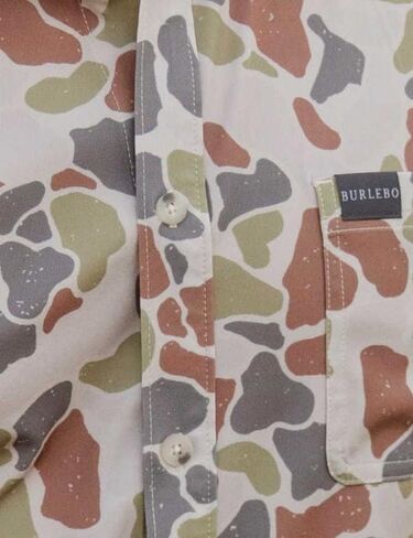 Performance Button Up - Retro Duck Camo in Saudi Arabia