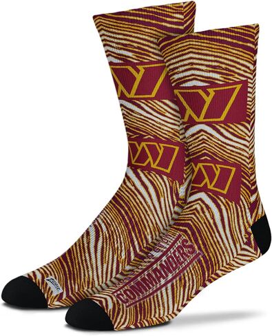 Zubaz By For Bare Feet NFL Zubified Youth One Size Dress Socks in Kuwait