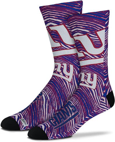 Zubaz By For Bare Feet NFL Zubified Youth One Size Dress Socks in Kuwait