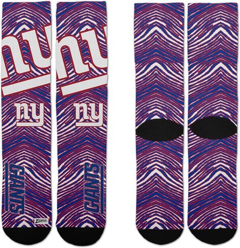 Zubaz By For Bare Feet NFL Zubified Youth One Size Dress Socks in Kuwait