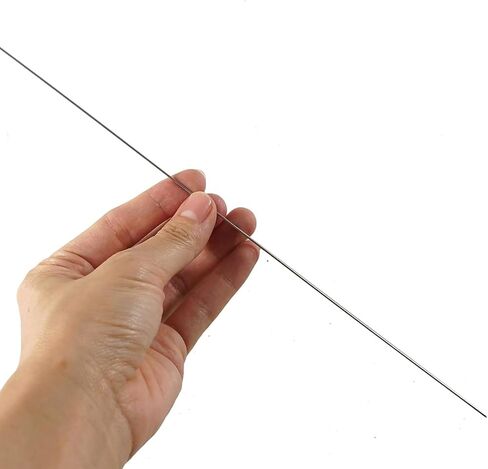 TOP-VIGOR 5pcs Stainless Steel Rods 3mm x 300mm, Metal Solid Round Shaft Rods Lathe Bar Stock for DIY Crafts Car Helicopter Airplane Model in Kuwait