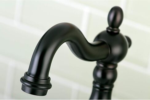Kingston Brass KS7972AL English Country Bridge Bathroom Faucet, Polished Brass, 10.75 x 4.75 x 2.13 in Saudi Arabia