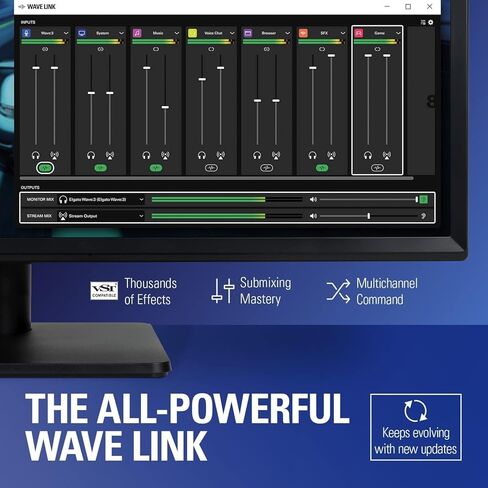 Elgato Wave:3 White - ميكروفون مكثف USB بجودة استوديو ممتاز للبث والبودكاست والألعاب والمكاتب المنزلية، برنامج خلاط مجاني، مضاد للتشويه، التوصيل والتشغيل، لأجهزة Mac والكمبيوتر الشخصي (متجدد) in Saudi Arabia