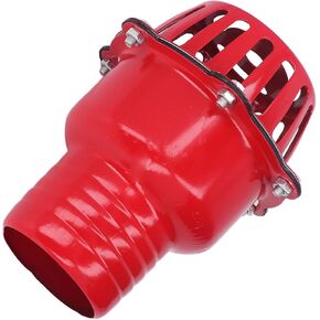 Water Pump Filter Bottom Valve, Well Pump Foot Valve Aluminum Alloy 4 Inch for Liquid Machine, BROLEOi47sbwynh0