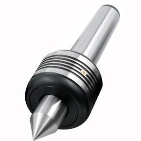 MT2 Live Center, Morse Taper Live Center for Wood Lathe Precision Lathe 60 Degree Tail-stock Center 2MT Live Center for Metal Lathe CNC Work, Hardened Steel
