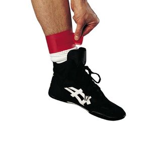 Cliff Keen Wrestling Ankle Bands, Red/Green