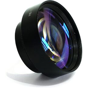 150x150mm F-Theta Scan Lens Field for Fiber Laser Machine Scanning Lens Wavelength 1064nm Suitable B4 B3 Fiber Laser Engraver (M52)