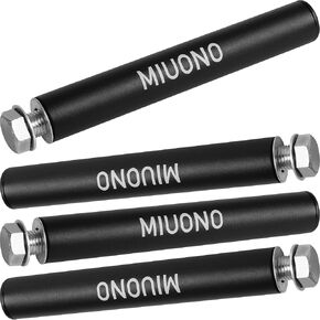 Weight Plate Holder, Power Rack Attachments Squat Rack Weight Plate Holder Storage for 2 inch Olympic Plates, 2x2 3x3 2x3 Power Cage for 1 inch holes (4 Pack)