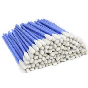 Wellgler's 3.65" Cleaning Swabs,Multi-Purpose Cleanroom Foam Tip,Cleaning Swabs for Camera, Optical Lens, Arts and Crafts, Painting, Gun, Automotive Detailing .200PCS(Blue)