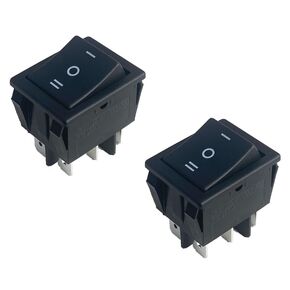 Pack of 2#105147 Vacuum Cleaner on Off Rocker Switch Upright Vacuum 105087 Quality Durable New Replacement Parts for ProTeam Pro Team 1500XP ProCare
