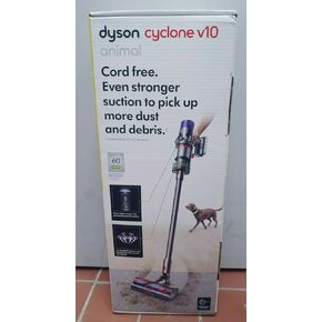 Dyson Cyclone V10 Animal Cordless Vacuum Cleaner + Manufacturer's Warranty + Quick Release Extension Hose + Stubborn Dirt Brush + Mattress Tool Bundle