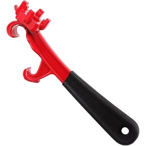 Drum Plug Wrench Aluminum Drum Cover Wrench 55 Gallon Steel Drum Plastic Drum Opener 10, 15, 20, 30, 55 Gallon Drum Cover Wrench Drum Cover Lifter 5 Gallon Metal Pickle Barrel Bottle Opener