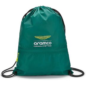 Drawstring Bag with Zip pocket with branded zip puller - Multicolor - One Size