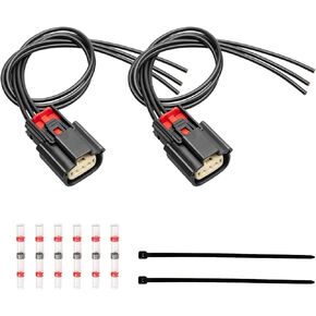Set of 8 Ignition Coil Module Connector Replacement for 4.6L 5.4L 6.8L Ford F150 F250 Mustang Modular Ignition Coil Pigtail Harness Plug