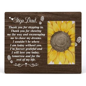 HOIJAUMAI Romantic Gift All Because Two People Swiped Right Wood Picture Frame for Boyfriend Girlfriend Husband Wife Lovers Wooden Photo Frame Tabletop & Wall Mounting, Display Photo 4x6 inch