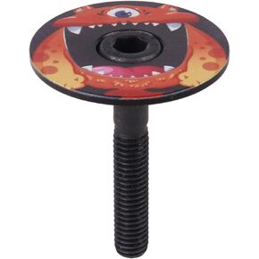 Aluminium Alloy Headset Stem Top Cap 1-1/8" with Stainless Steel Bolt M6 x 35mm