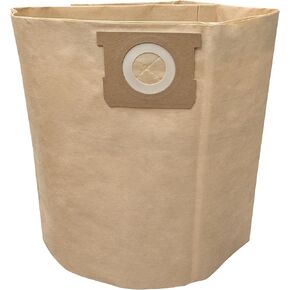 SpaceTent 6 Pack High Efficiency Replacement Filter Bags compatible with DeWalt 12 to 16 Gallon Wet/Dry Vacs - Part # DXVA19-4102