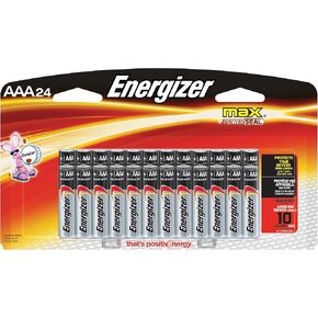 Energizer AA and AAA Batteries, 48 Count, Combo Pack Contains 24 Max Double A and 24 Max Triple A Batteries in Saudi Arabia