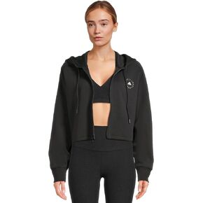 adidas Women's Stella McCartney Sportswear-Cropped Hoodie Jd8107