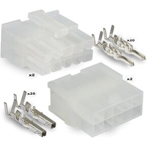 موليكس، 10 موصلات دائرة - 2 مجموعة كاملة - توصيل سلكي مع دبابيس - موليكس ميني فيت جونيور in Kuwait