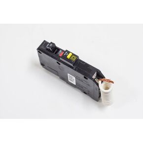 Square D SQDQO120GFI SQD QO120GFI SP 120/240V 20A CB, Black