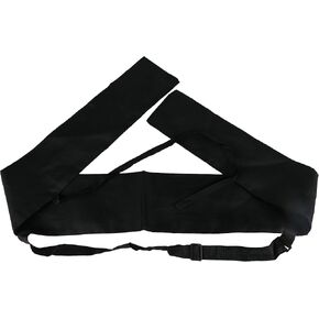 MAKOTO Sword Bag Black and White Two Tone for Katana, Shirasaya, Tai Chi, Japanese Chinese Sword