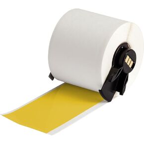 Brady All Weather Permanent Adhesive Vinyl Label Tape for M610, M611, M710, BMP61, and BMP71 Printers - 2" x 50', Yellow. M6C-2000-595-YL