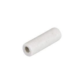 uxcell 1mm Dia Ceramic Insulation Tube Single Bore Alumina Porcelain High Temperature Insulator Pipe for Heating Element 100 Pcs