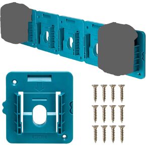 Crtbelfy Battery Holder Mount for Makita 18V Battery Dock Holder Fit for BL1860 BL1850 BL1840 BL1830 Batteries - 5 Pack