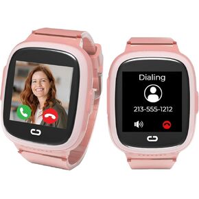 Kids Watch with GPS tracker | SOS Safety Alerts | Two-Way Calling & Texting | Kids Tracking Watch | School Mode | No Social Media | Smart Watch | Advance Parental Controls
