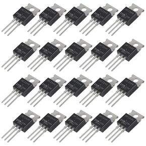 20pcs IRFZ44N IRFZ44 N-Channel MOSFET Transistor, International Rectifier Power 49 A 55 V,3-Pin
