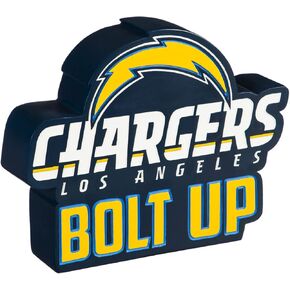 Evergreen Enterprises NFL Los Angeles Chargers Mascot DesignGarden Statue, Team Colors, One Size