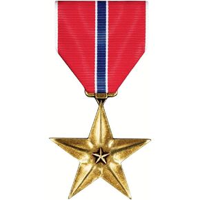 MEDALS OF AMERICA EST. 1976 Bronze Star Medal BSM Full Size Offically Licensed Made in the USA