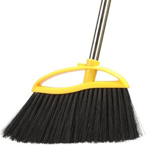 Soft Bristles Broom Indoor Angle Broom with Long Handle Soft Floor Sweeping Brooms Kitchen Broom