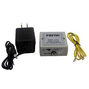 FEITA ESD Wrist Strap Online Monitor 518-1 Single Constant Anti Static Wristband Alarm Tester Workstation Instrument
