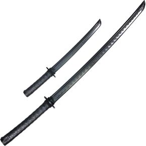 Polypropylene Daito and Wakizashi Practice Katana Samurai Sword Set (39" and 23.5")