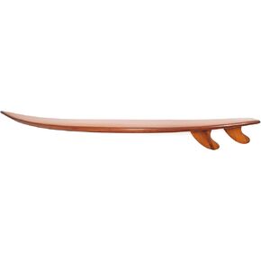 HomeRoots 9" X 69.5" X 8" Half Surfboard Shelf