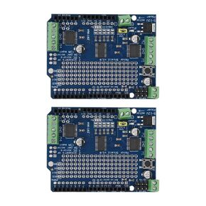 2pcs TB6612 MOSFET DC Stepper Motor and Servo Driver Module TB6612FNG Replaces L293D for Arduino Mega Robotics