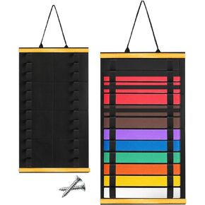 Wooden Karate & Taekwondo Belt Display Rack - Celebrate Beginners'Journey - A Meaningful Gift of Effort and Perseverance