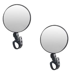 2PCS Inspection Mirror for Extension Pole Attachment Extension Mirror Tool for Inspect Roofs Gutters Inside Duct Work Birds' Nests & More 360°Inspection Mirror Telescoping Swivel Head