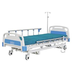 ELENKER Premium 5 Function Full Electric Hospital Bed for Home and Hospital use (with Mattress & IV Pole).