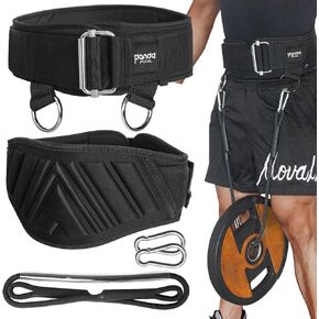 【Design Patents】Weight lifting belt 2-in-1 Weightlifting & Dip Belt with Rope
