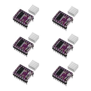 6Pcs DRV8825 Stepper Motor Driver Module for 3D Printer RepRap 4 RAMPS1.4 StepStick with Heat Sink