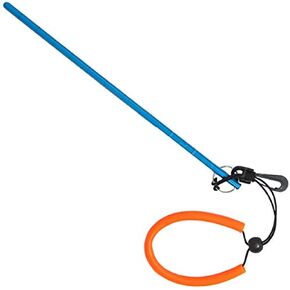 Scuba Choice Scuba Diving 13" Aluminum Lobster Tickle Pointer Stick with Measurement and Lanyard, Blue
